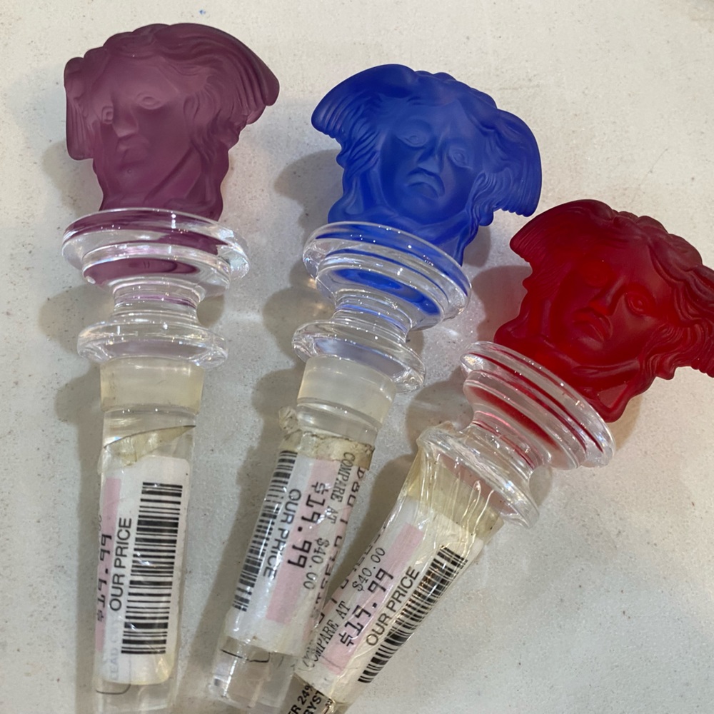 Versace bottle stopper